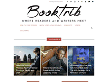 Tablet Screenshot of booktrib.com
